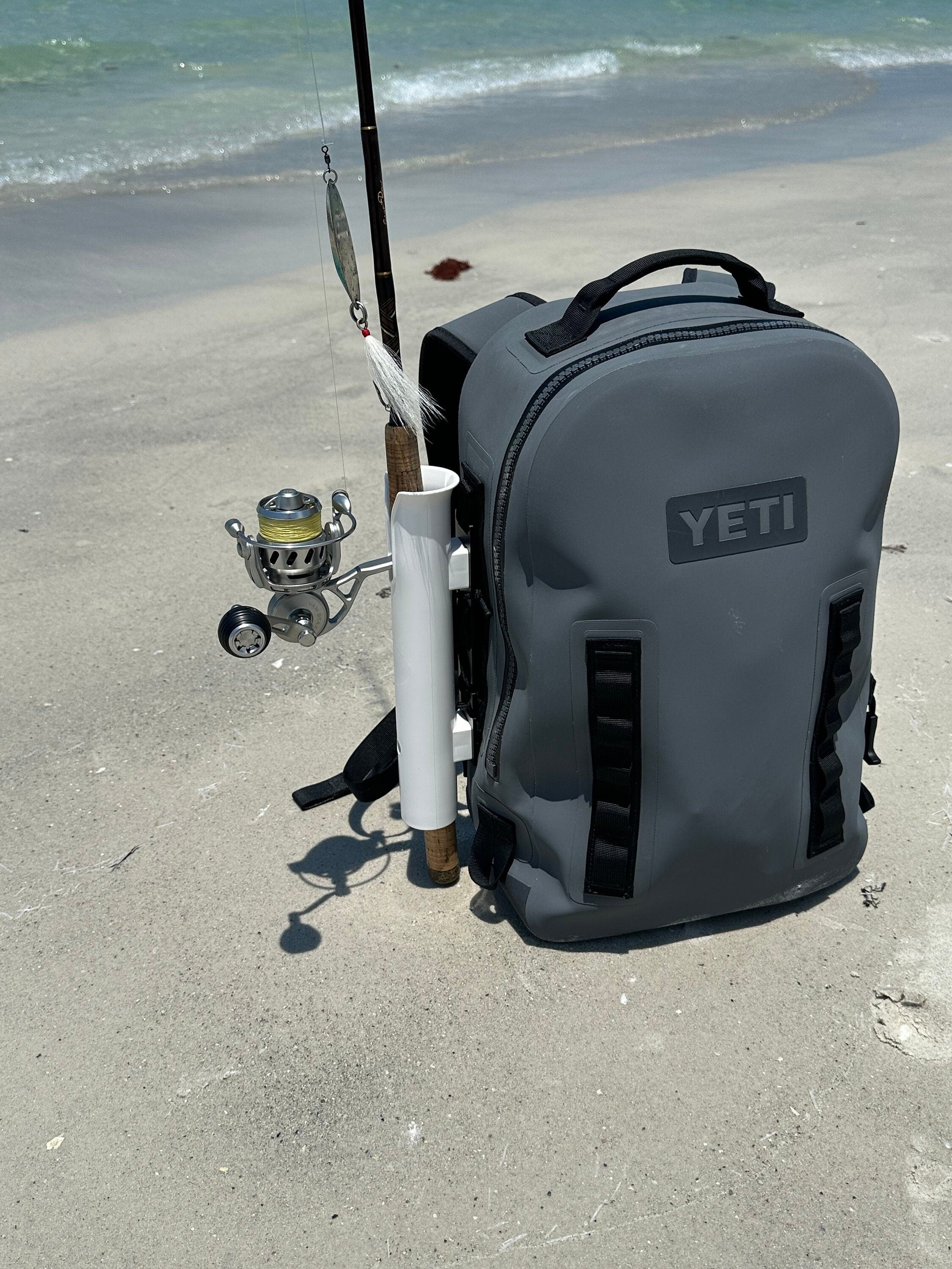 Fishing Rod Holder for YETI Panga Backpack – Rod Rail Tackle Fishing Rod Holder for YETI Panga Backpack – Rod Rail Tackle