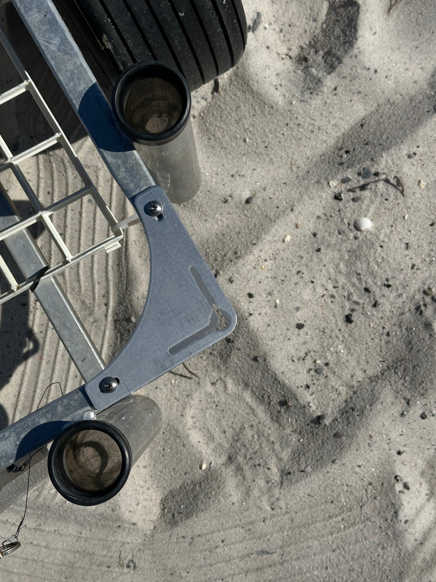 Sand Spike Mount/Holder for Fish-n-Mate Beach Cart