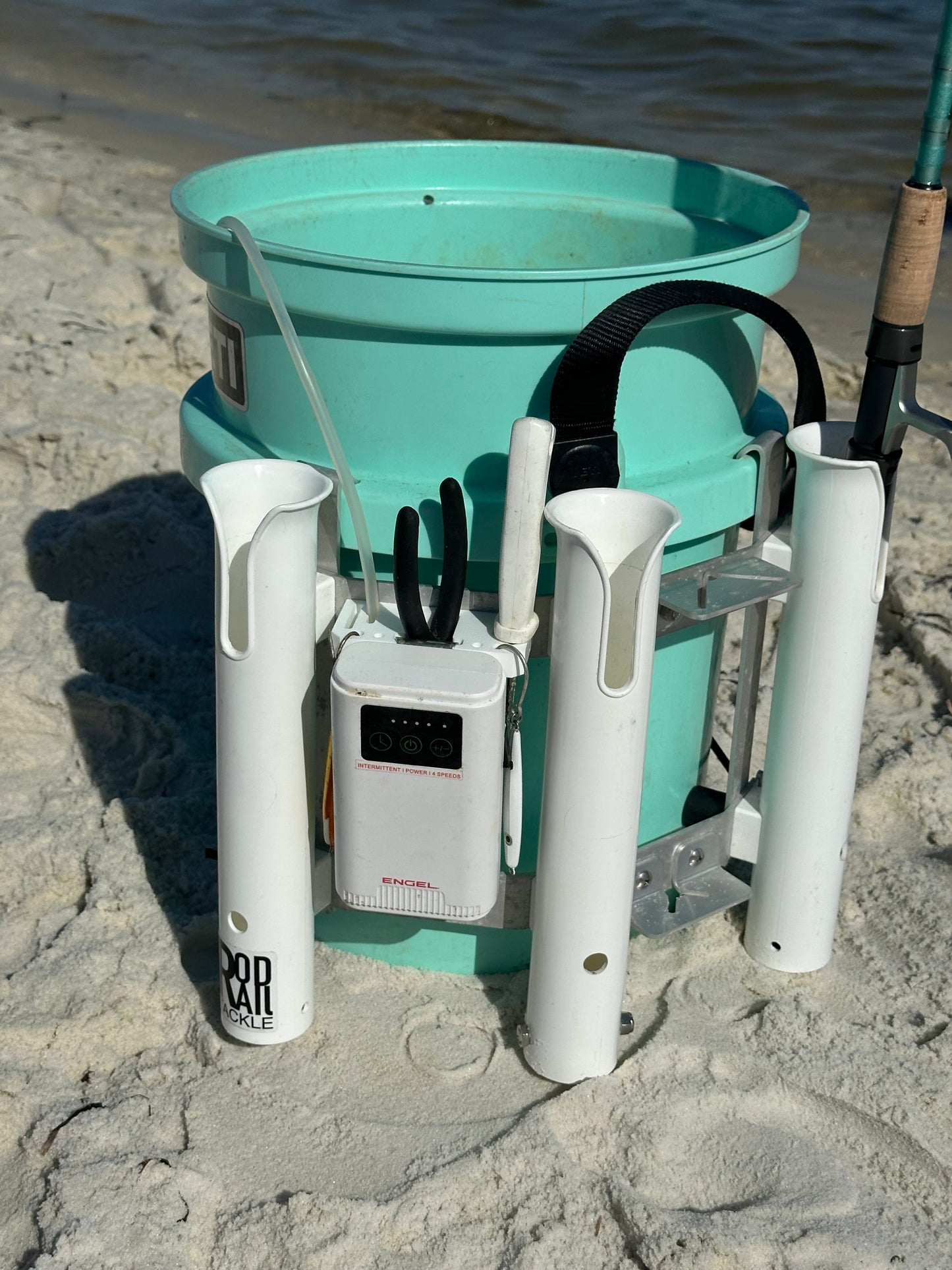 Tackle Caddy Accessory for YETI LoadOut Bucket Rod Holder