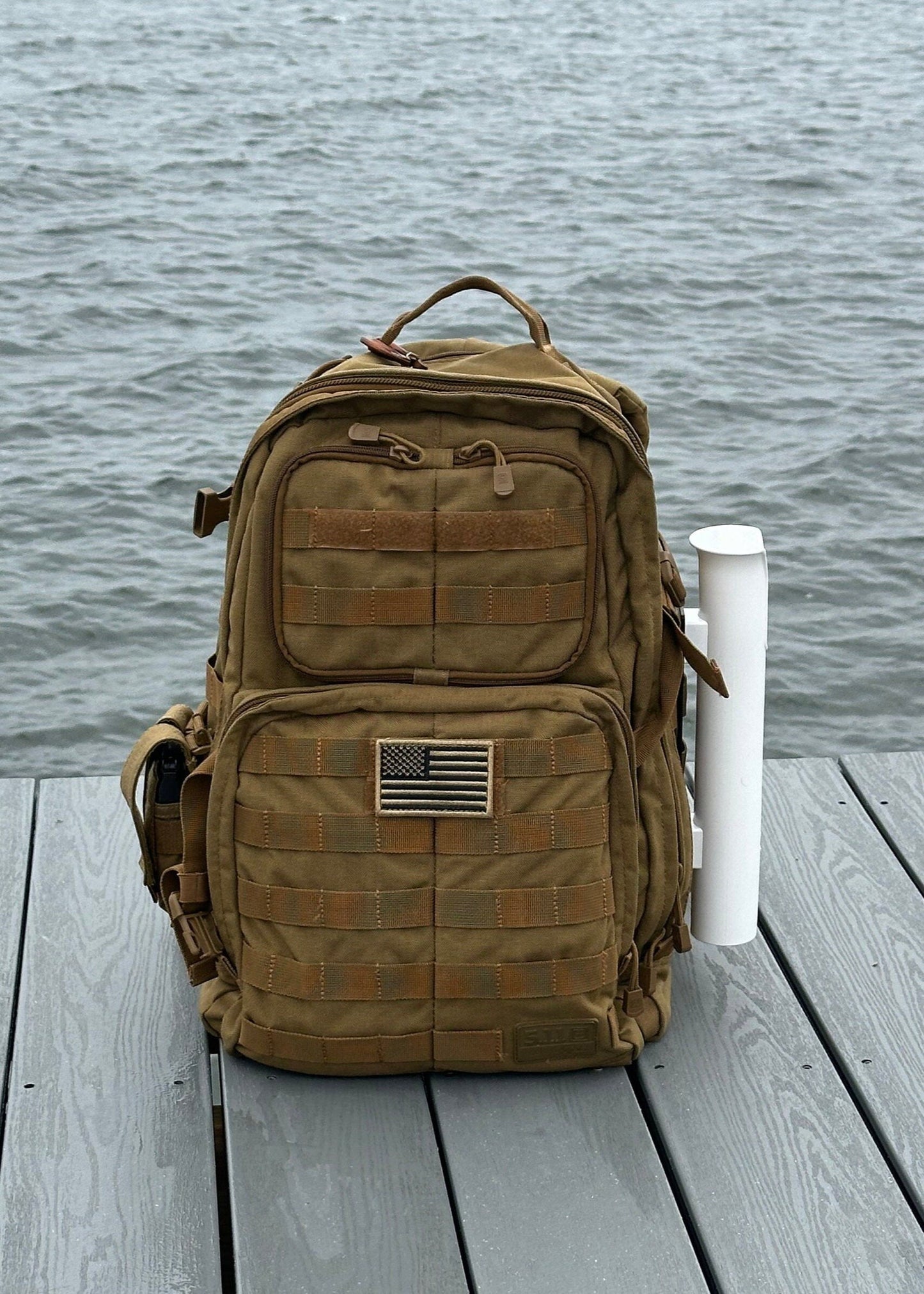 Fishing Rod Holder for MOLLE/PALS Webbing