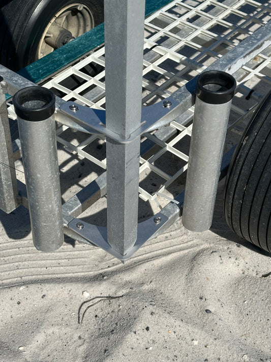 Sand Spike Mount/Holder for Fish-n-Mate Beach Cart
