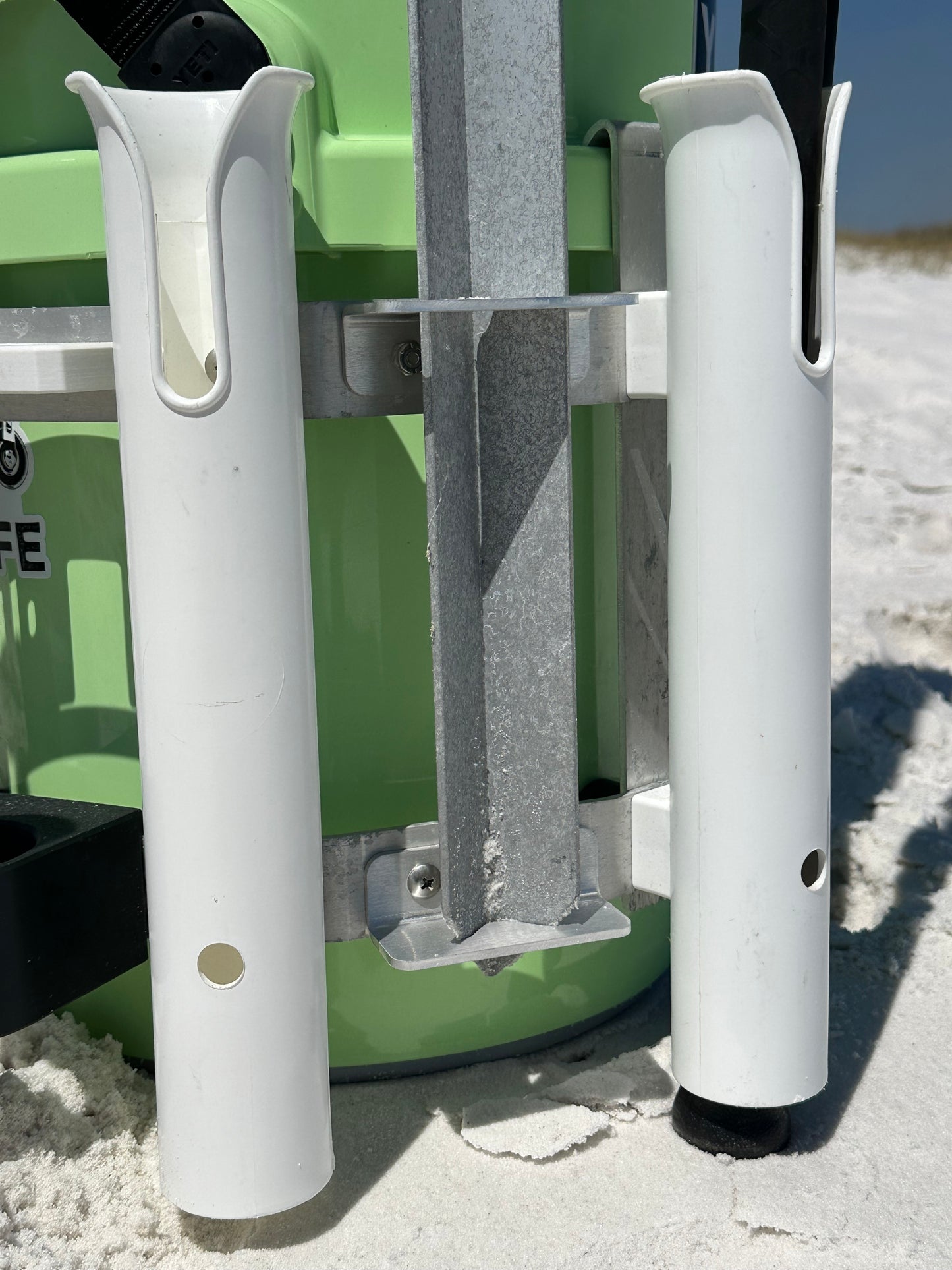 Sand Spike Holder Accessory for YETI LoadOut Bucket Rod Holder