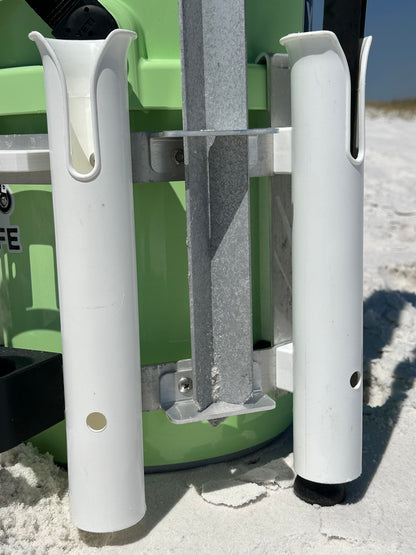 Sand Spike Holder Accessory for YETI LoadOut Bucket Rod Holder