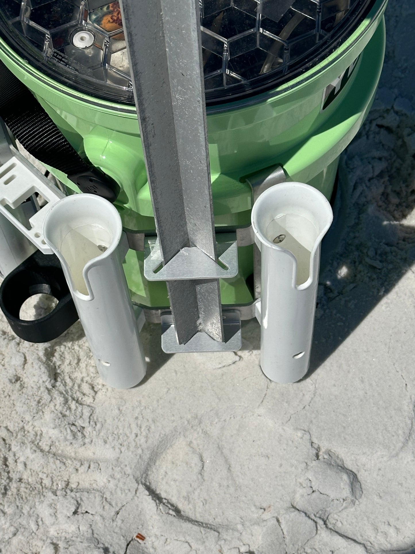 Sand Spike Holder Accessory for YETI LoadOut Bucket Rod Holder
