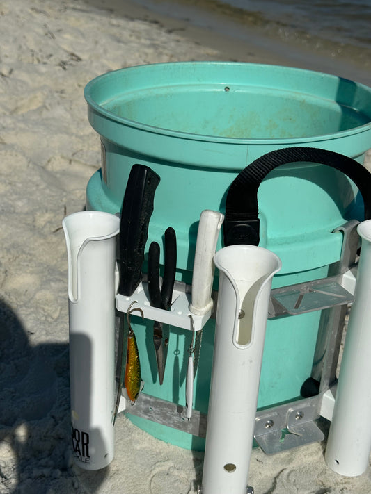 Tackle Caddy Accessory for YETI LoadOut Bucket Rod Holder