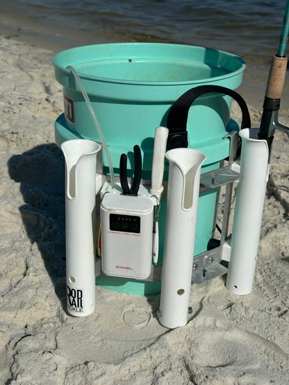 Tackle Caddy Accessory for YETI LoadOut Bucket Rod Holder