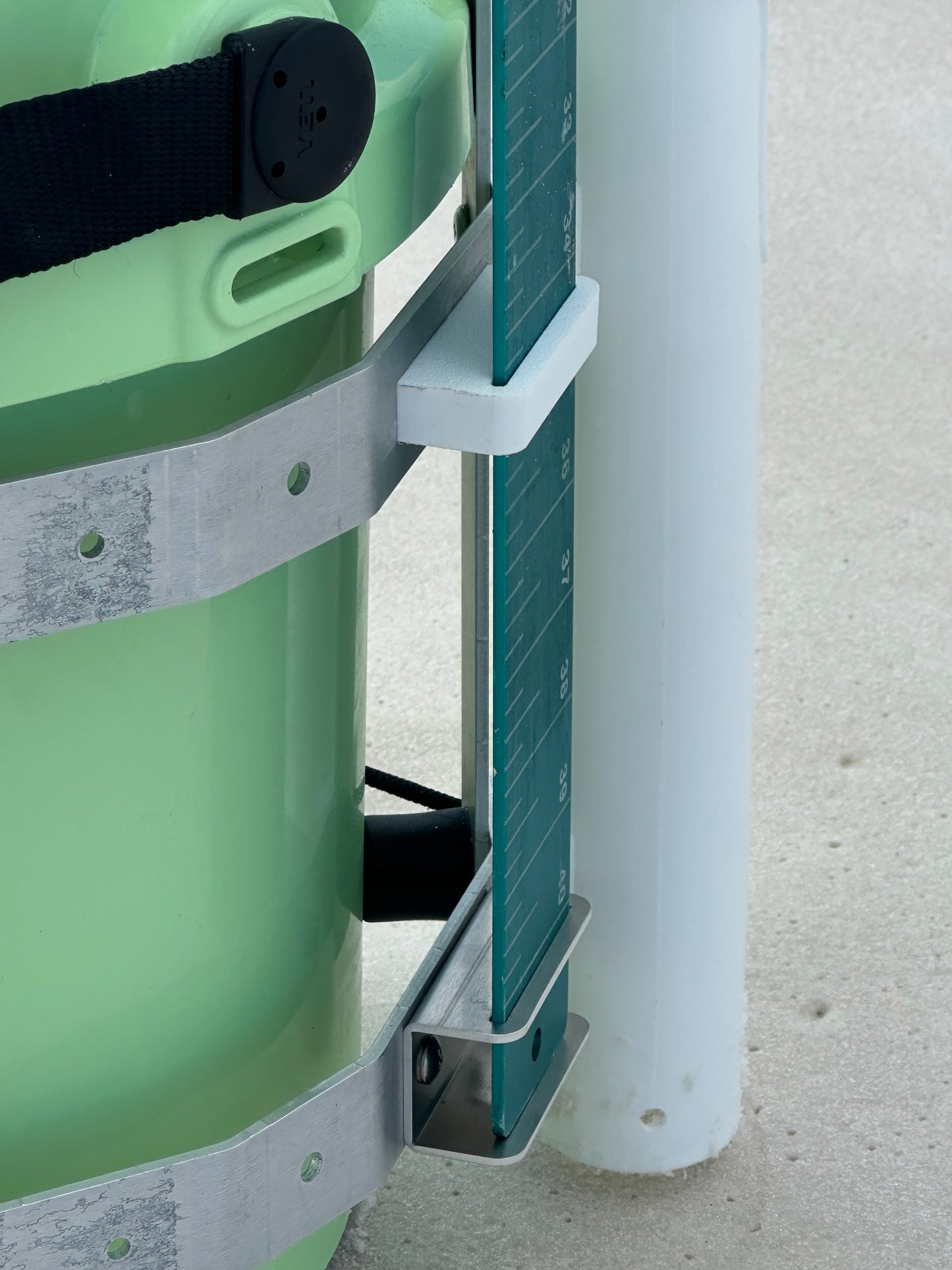 2" Fish Board Mount Accessory for YETI LoadOut Bucket Rod Holder