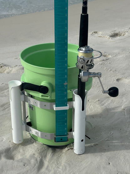 2" Fish Board Mount Accessory for YETI LoadOut Bucket Rod Holder