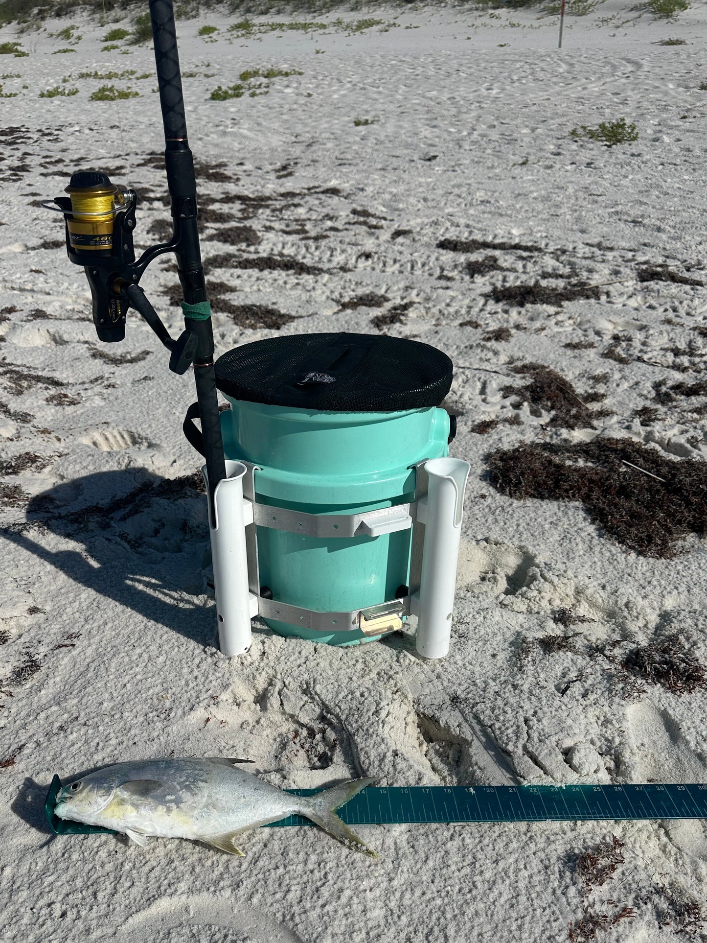 2" Fish Board Mount Accessory for YETI LoadOut Bucket Rod Holder