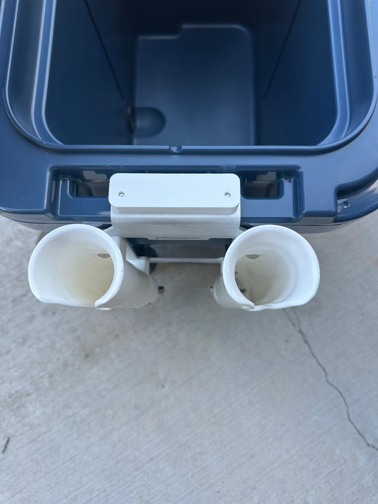 Double Fishing Rod Holder for the YETI ROADIE Wheeled Cooler