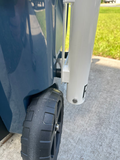 Double Fishing Rod Holder for the YETI ROADIE Wheeled Cooler