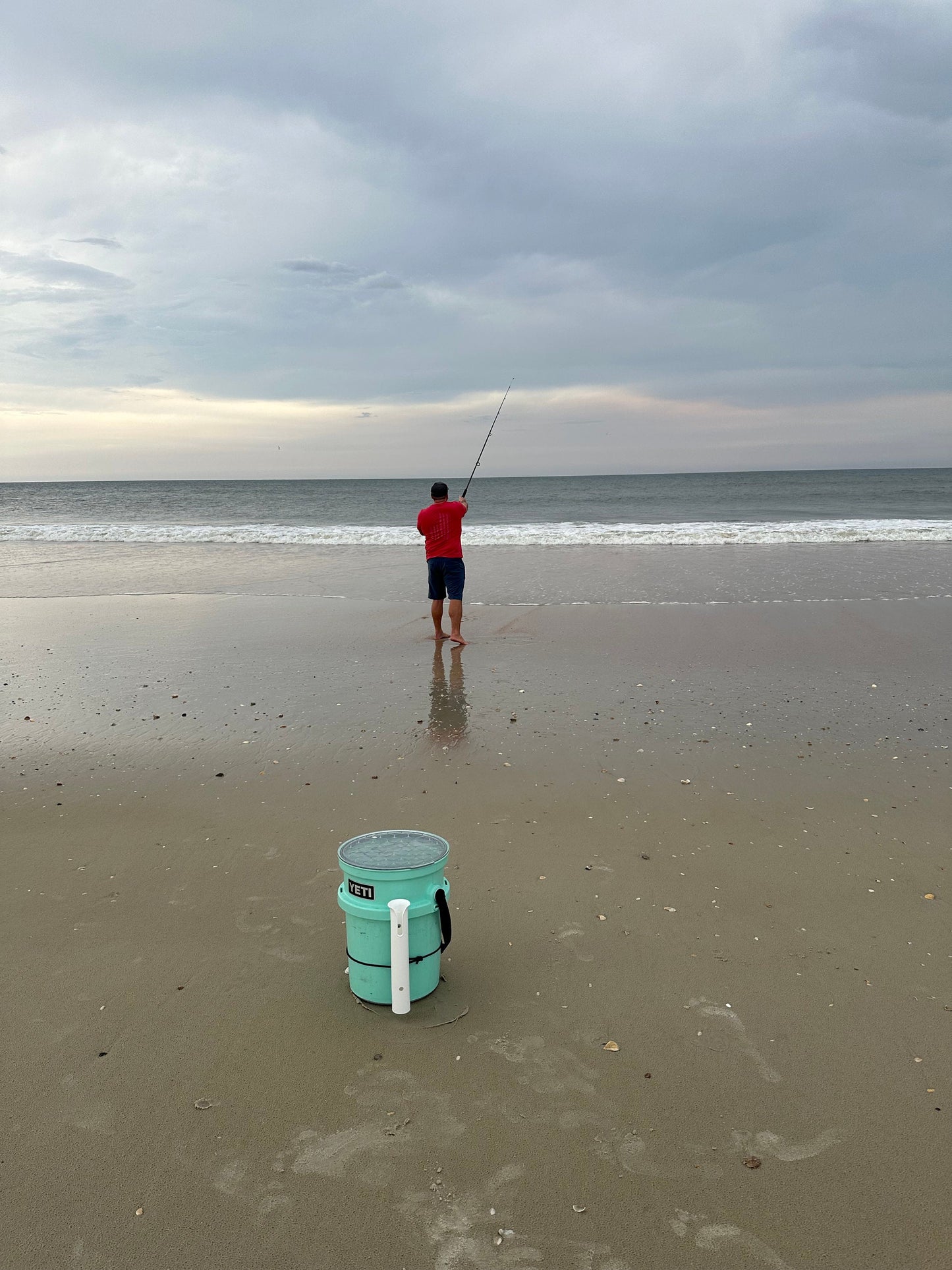 Single Fishing Rod Holder for YETI Loadout Bucket